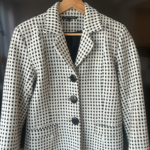 Optimum Nostalgic Wool Blend 3/4 Length Coat Women’s Vintage Style Size 4 - Picture 4 of 16